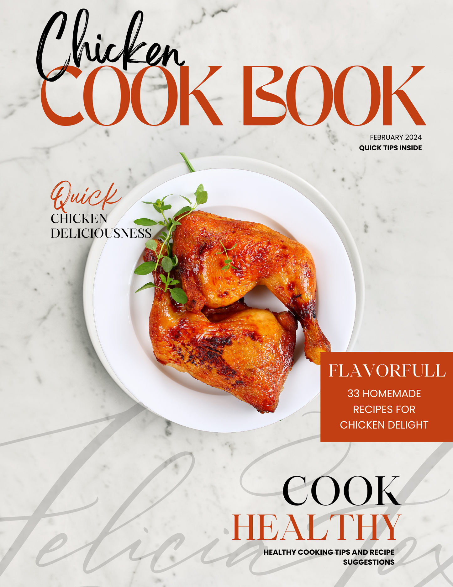 Chicken cookbook hard copy